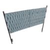 Braided Matisse - Queen Size Headboard - Black / Blue - Image 5