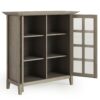 Acadian - Medium Storage Cabinet - Distressed Gray - Image 2