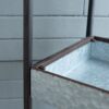 Homestead Galvanized Shelf Display 3 Tier - Metallic Gray - Image 7