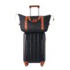 Hardshell Luggage Sets 6 Piece Suitcase Set, Expandable Lightweight Suitcases With Wheels, Tsa Lock - Black Brown - Image 13