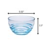 Swirl Acrylic Serving Bowls Unbreakable Small Plastic Bowls Soup And Salad Bowls Bpa Free - Blue - Image 7