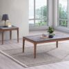 Bevis - Engineered Stone Top End Table - Black - Image 3