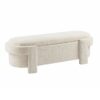 Versatile Storage Ottoman Bench, Spacious & Durable - Beige - Image 4