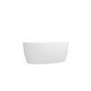Acrylic Freestanding Bathtub, Elegant Oval Shape Soaking Bathtub, Brushed Nickel Drain And Integrated Slotted Overflow Assembly, Cupc Certified - Glossy White - Image 8
