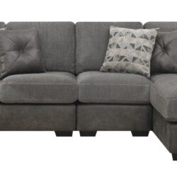 Grennburg - Modular 3 Piece Chaise Sectional - Gray