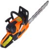 High Performance 22" 58Cc Gasoline Chainsaw For Trees And Wood Cutting Epa Compliant - Orange - Image 7