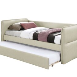 Daybed With A Trundle - Tan