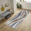 Nova - 5'3" X 7' Polypropylene Area Rug - Multi / White - Image 4