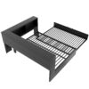 Full Size Daybed With Trundle, Storage Cabinets And USB Ports - Black - Image 13