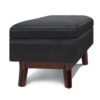 Owen - Rectangular Storage Ottoman - Midnight Black - Image 3