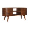 Wave Entertainment Unit - Chestnut - Image 2