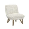 Emerse - Armless Accent Chair - White - Image 2