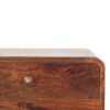 Curved Nightstand - Walnut - Image 2