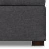 Gabbie - Square Coffee Table Storage Ottoman - Gray - Image 5