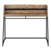 Computer Desk For Home Office, Laptop, Storage Shelves, Contemporary Versatile Placement - Brown - Image 2