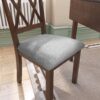 3 Piece Kitchen Dining Set With Drop Leaf Dining Table And 2 Dining Upholstered Chairs, Dining Room Set For Small Places - Brown - Image 27