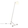 Eileen - Contemporary Floor Lamp - Nickel / White - Image 2