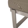 Sterling - Outdoor Aluminum V Shaped 5 Seater Sofa Set With Cushions - Gray / Khaki / Silver - Image 8