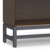 Banting - Low Wide Bookcase - Walnut Brown - Image 6
