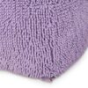 Spongy - Microfiber Square Pouf Lavender Soft Seating - Lavender - Image 4