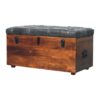 Buffalo - Hide Storage Trunk - Brown - Image 3