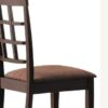 Cardiff - Micro Side Chair (Set of 2) - Dark Brown - Image 2