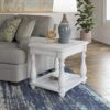 Mariano - Square End Table - Gray - Image 5
