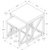 Nesting Table, Side, End, Accent, Contemporary & Modern (Set of 2) - Espresso - Image 5