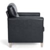 1 Seater Sofa For Living Room - Black - Image 3