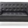 Loveseat Elegant With Versatile Bed Feature - Black - Image 3