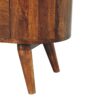 Cortez - T Bar Open Slot Cabinet - Dark Brown - Image 8