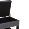Lomond - Storage Ottoman Bench - Stone Gray - Image 4