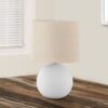 Contemporary Lighting, Table Lamp, Resin, Ceramic - Cream - Image 4
