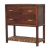 Regency - Woven 2 Drawer Nightstand - Brown - Image 3