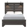 Junipe - Full Bed With Lights - Brown - Image 2
