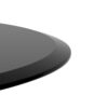 28" Round Tempered Glass Table Top Glass 2 / 5" Thick Beveled Polished Edge - Black - Image 10