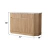 Qwin - Server - Natural Marble / Oak - Image 5