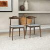 Destiny - Dining Chairs (Set of 2) - Gray - Image 3