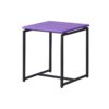 GT - 3 Piece Carbon Fiber Wrap Coffee Table And End Table (Set of 3) - Violet - Image 3