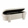 Versatile Storage Ottoman Bench, Spacious & Durable - Beige - Image 13