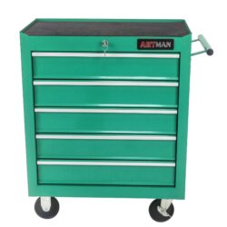 5 Drawers Multifunctional Tool Cart With Wheels - Green