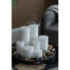 Unscented Soy Wax Candle (Set of 2) - White - Image 4