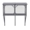 Cat Window Box Catio Outdoor Cat Enclosure For Sunbathing Napping & Viewing Window Perch For Large Indoor Cats All Weather Use Cat Cage - Gray - Image 2