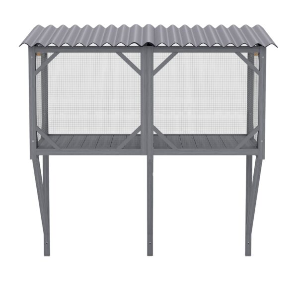 Cat Window Box Catio Outdoor Cat Enclosure For Sunbathing Napping & Viewing Window Perch For Large Indoor Cats All Weather Use Cat Cage - Gray