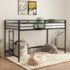 Adam - Junior Twin Loft Bunk - Black - Image 7