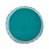 Lilac - Modern Side Table With Iron Cut Design - Teal - Image 10