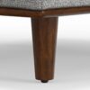 Morrison - Large Rectangular Ottoman - Mist Gray - Image 4