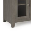 Cosmopolitan - Wide TV Media Stand - Farmhouse Gray - Image 6