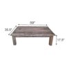 Rustic Coffee Table - Wood - Image 2