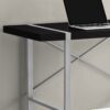 Computer Desk For Home Office, Laptop, Contemporary - Black - Image 9